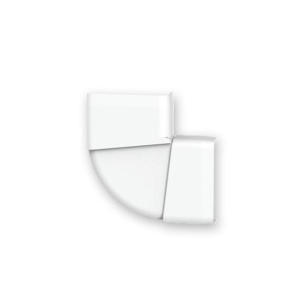 ARNOCANALI SPA - ARNSTW70RV.3 CURVA PIANA DX VARIAB. B72 BIANCO