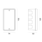 STRAL - PALAZZOLI GR - STWPT50010 CONTROCASSA KANDOVAN 130