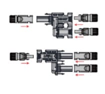 SUNGROW ITALY SRL - SUGY-CONNECTOR KIT Y-CONNECTOR FOR PARALLEL OF 2 BATTER