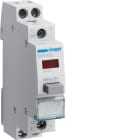HAGER - HAGSVN452 1 PULSANTE LUM. ROSSO A IMPULSO 1NA+1NC