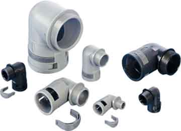 ABB SPA - ABBBVWD-P112GT-11 RACC. 90G DN12 PG11 PA6 BK IP66