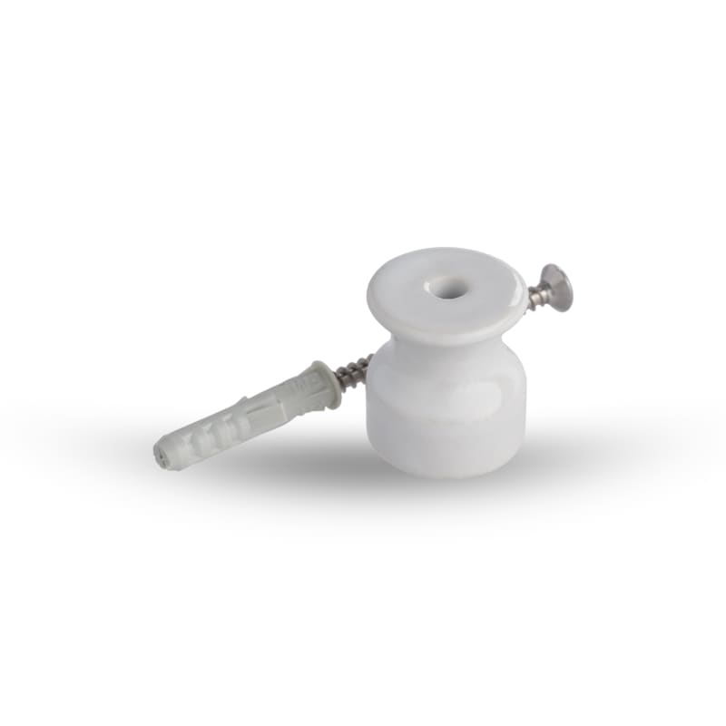 GI GAMBARELLI - 1GISX01200.B SMP-ISOLATORI BIANCHI LUCIDI D20 25PZ.