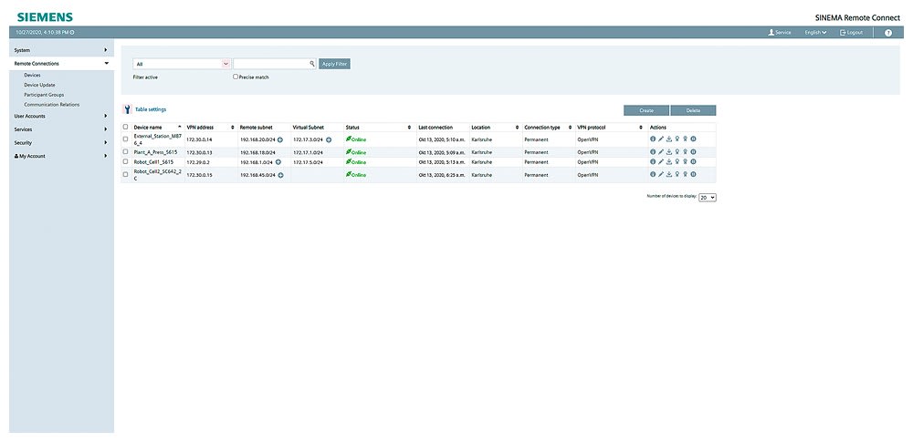 SIEMENS - SIE6GK17201AH010BV0 SINEMA RC VIRTUAL-APPL