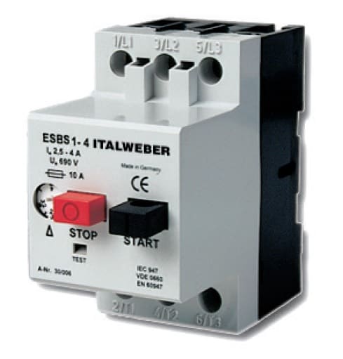 ITALWEBER SPA - ITW4200056 SALVAMOTORE TERMICO ESBS1 10A