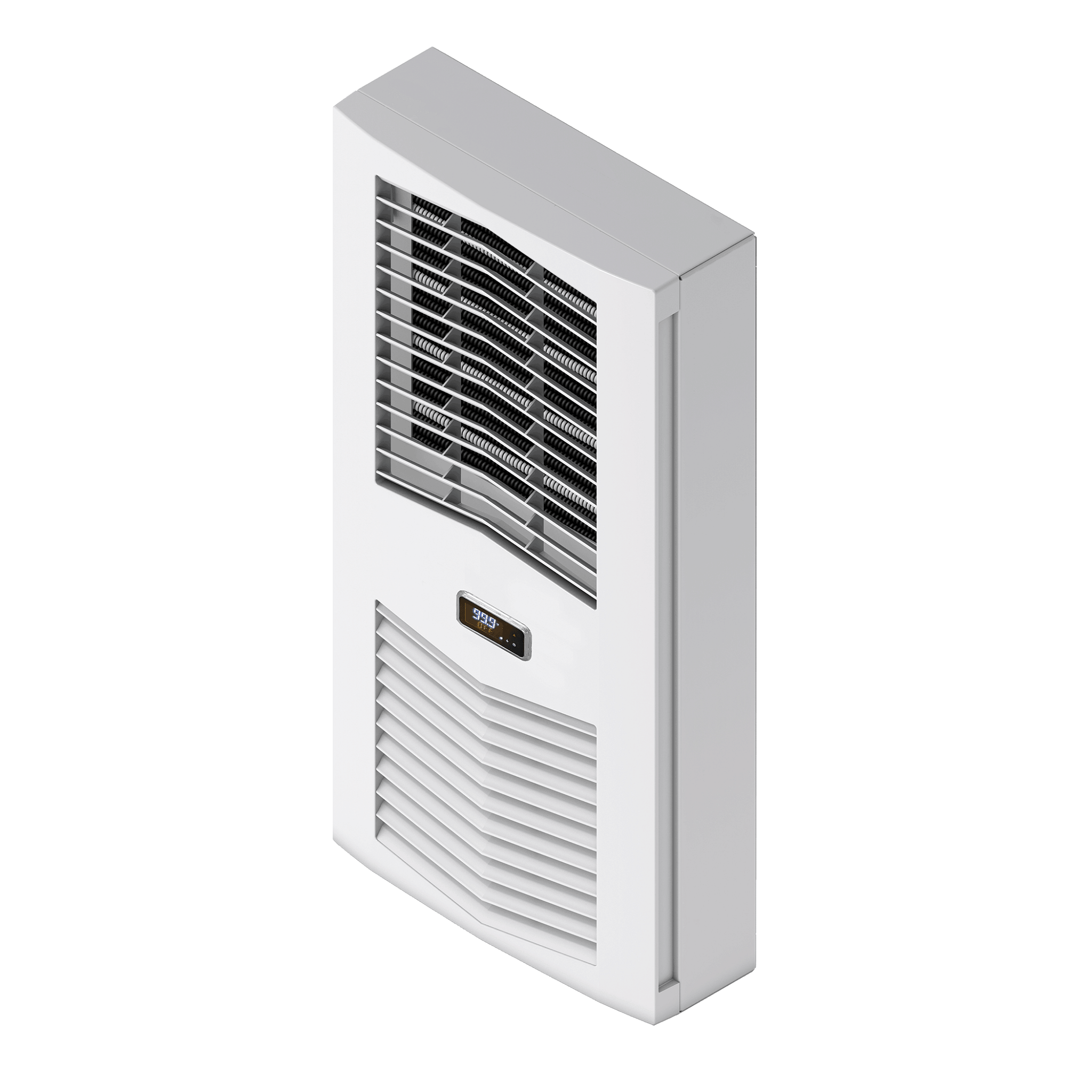 NVENT HOFFMAN - HOFS060326G031 SpectraCool Slim Fit per interni S06, 300 W 230 V C, grigio chiaro, acciaio