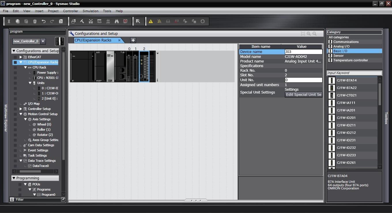 OMRON - OMRSYSMACSE203L PLC- 3 LICENZE SYSMAC STUDIO VERSIONE 1.