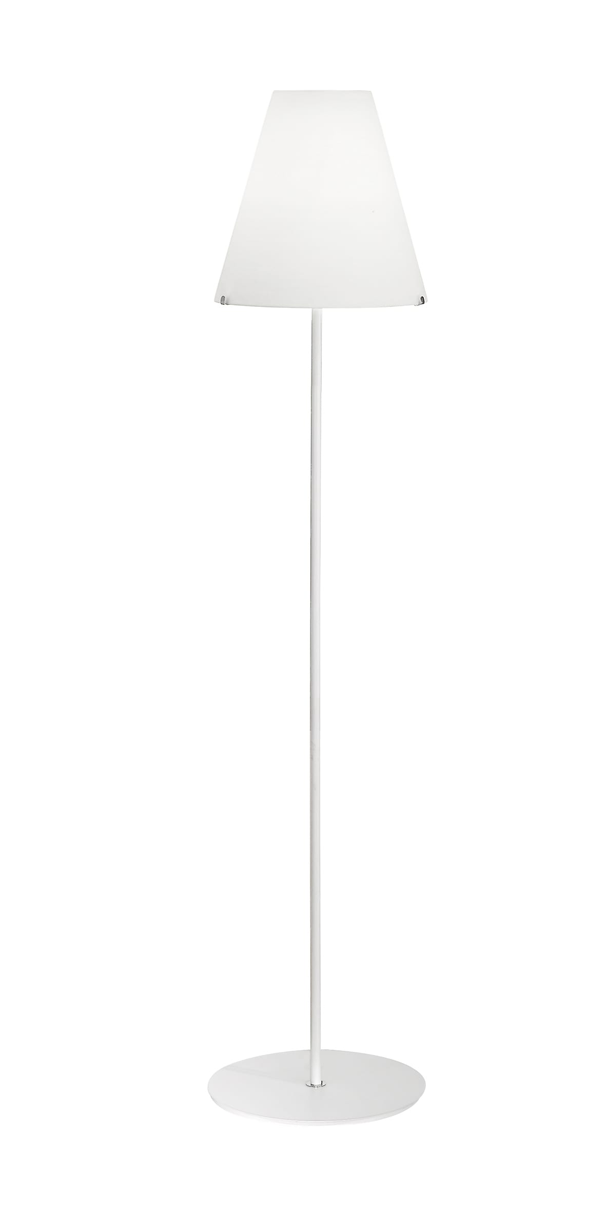 ROSSINI - RSST.10850 LAMPADA DA TERRA VETRO BIANCO LATTE