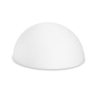 ROSSINI - RSST.809-50 PIANTANA SEMISFERICA PER ESTERNO IN POLICARBONATO BIANCO E27 IP65