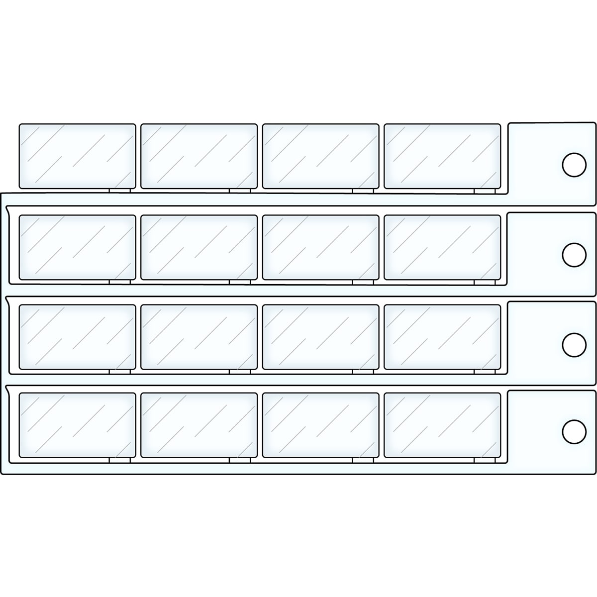 BRADY ITALIA - MODT1527V VETRINO 15X27 - 480 PEZZI