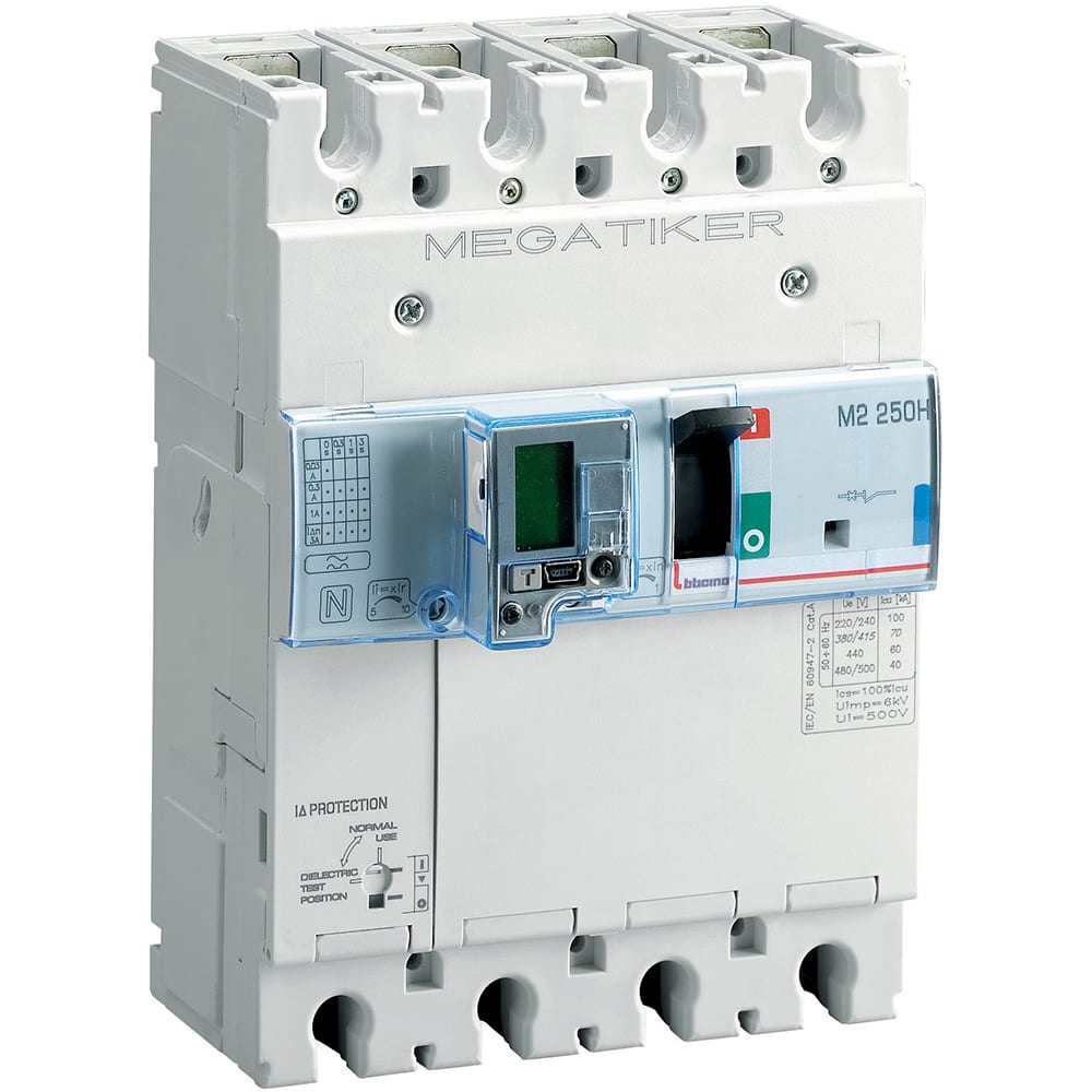 BTICINO - BTIT724H100MD M2 250H - ELE + MIS + DIFF 3P+N 100A 70K