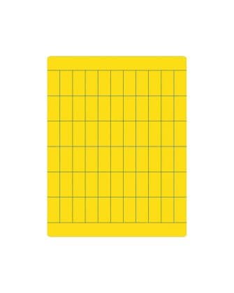 CABUR SRL - CBRTA128AY TA128AY TARG. ADESIVA GIALLA 12X8