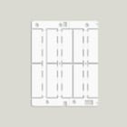 CABUR SRL - CBRTA5015W TA5015W TARGHETTA 50X15 BIANCA
