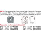 TRENDFIN SRL - TRDSA100ZZ5 RIDUTTORE DI CORRENTE TAC1 - 100/5