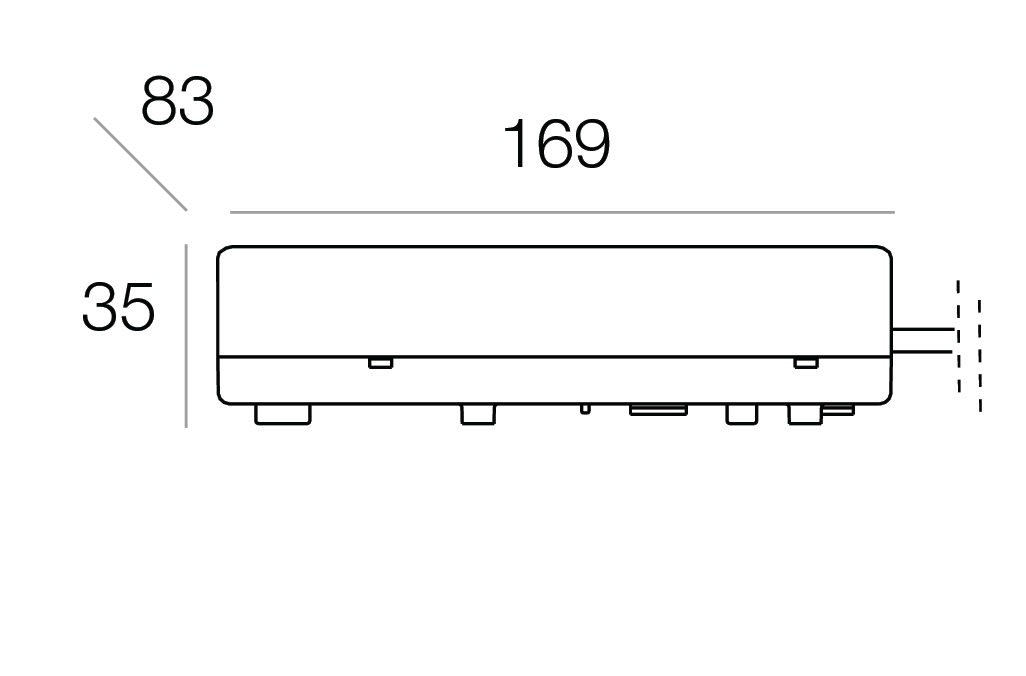TARGETTI - TAR1T3627 DRIVER 32W 600MA IP20 DA