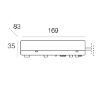 TARGETTI - TAR1T3627 DRIVER 32W 600MA IP20 DA