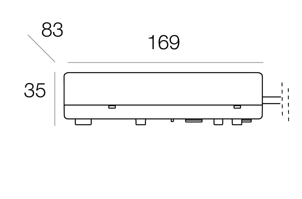 TARGETTI - TAR1T3625 DRIVER 32W 600MA IP20 EL