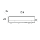 TARGETTI - TAR1T3625 DRIVER 32W 600MA IP20 EL