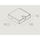 TARGETTI - TAR1T4610 CORO ACC SURF MOUNTING BASE 500MA EL FW