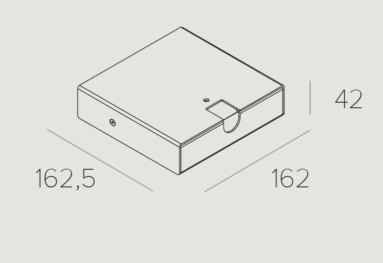 TARGETTI - TAR1T4617 CORO ACC SURF MOUNTING BASE 1050MA DA FW