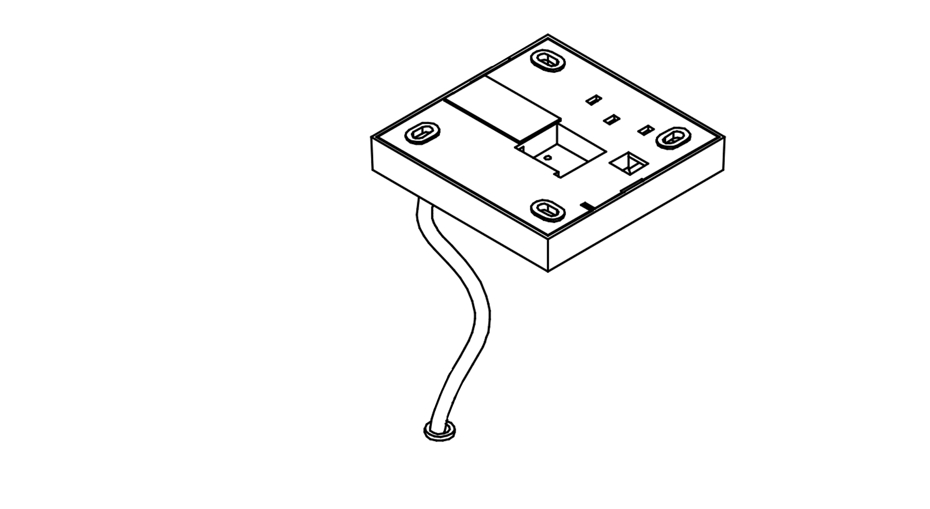 TARGETTI - TAR1T5907DA CANOPY CABLE 4000MM DA MZ