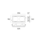 TARGETTI - TAR1T6497 STORE 2X FRAME PW