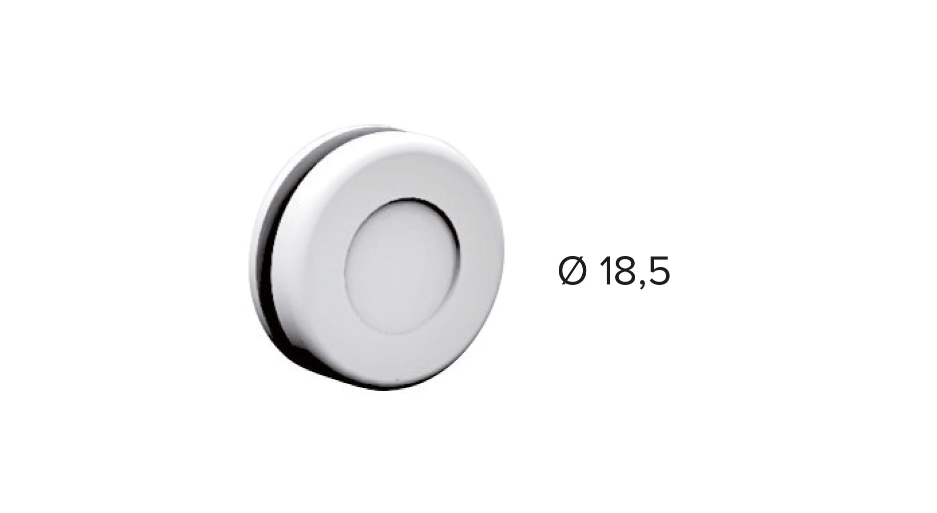 TARGETTI - TARS-9001/115-B GUARNIZIONE PER ALIMENTAZ. LATERALE NERO