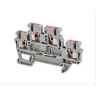 CEMBRE SPA - CEMTBP2.5-L2 MORS X GUIDA DIN,PUSH-IN,2LV,SEZ.4MM2 GR