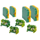 CEMBRE SPA - CEMTBSG4 MORS.X DIN,A VITE, SEZ.4MM2 GIALLO/VERDE