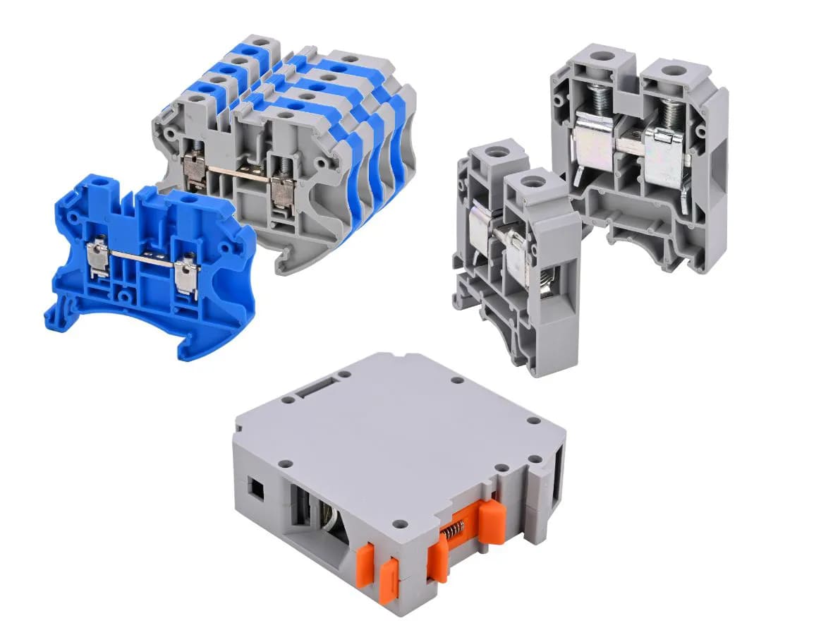 CEMBRE SPA - CEMTBS16-BU MORSETTI COMPONIBILI CON SERRAGGIO A VITE