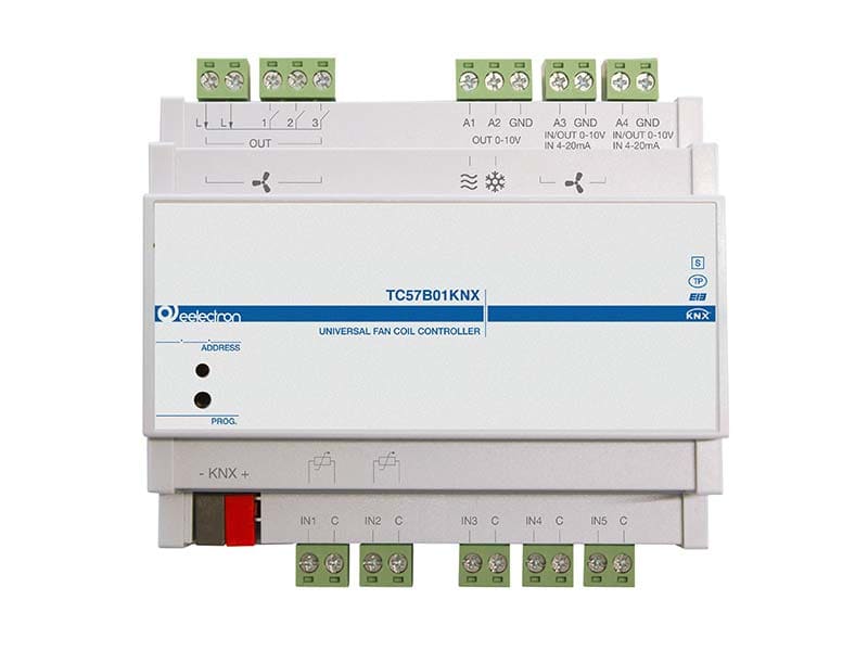 EELECTRON SPA - EEXTC57B01KNX MODULO FANCOIL 4X0-10V/5 IN-3 OUT