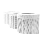 GRAFOPLAST SRL - GRATCT30W TESSERA FILO PVC BIANCO 30X4MM 6000PZ