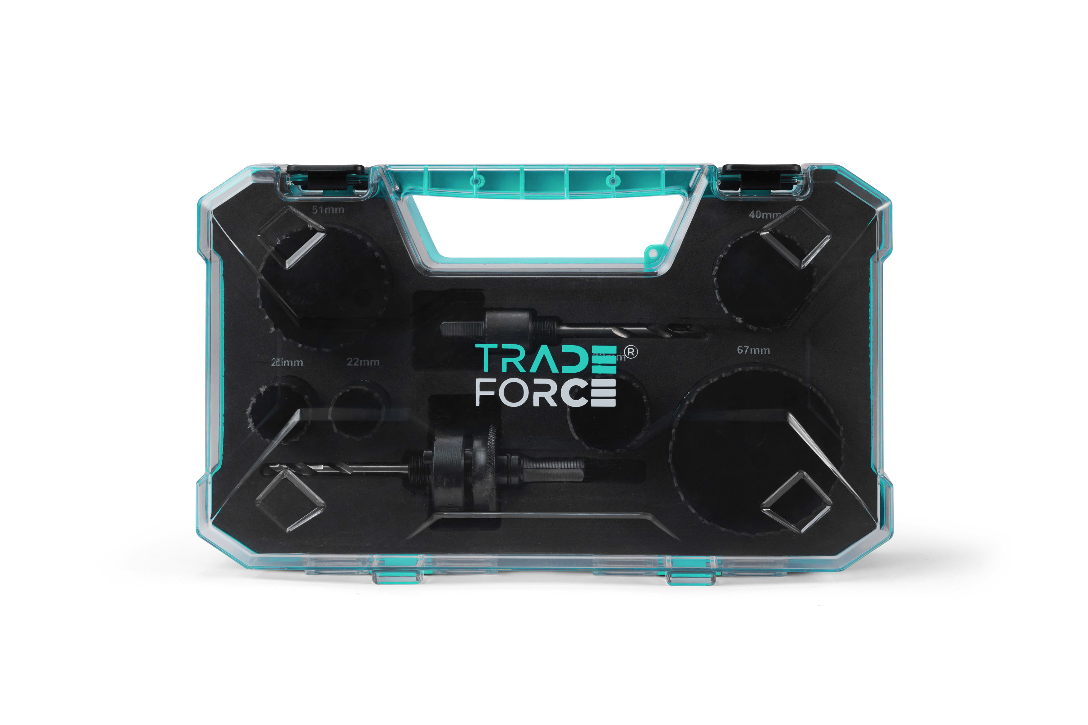 TRADEFORCE - TDM0001490004 SET 6 PZ SEGHE A TAZZA BM-HSS X ELETTRIC