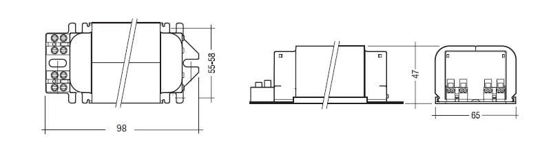 SICOM (TRIDONIC) - TDN22148710 OMB 80 A504K 220-240/50 T