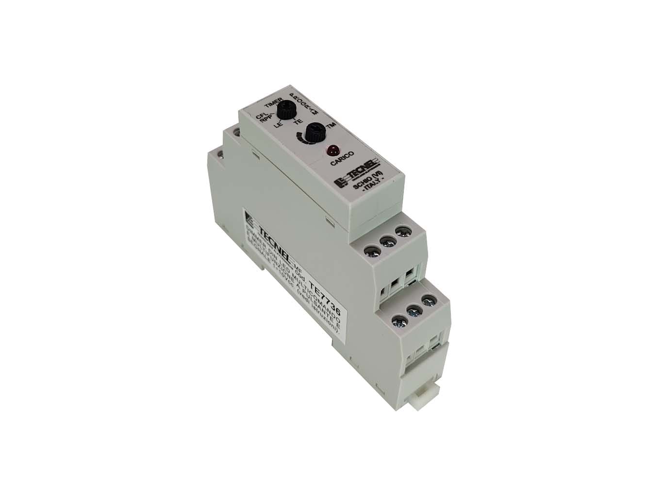 TECNEL TECNOLOGIE EL - TTETE7736MM DIMMER DIN1M LED 4-100W 230VCA MIN1MSEC