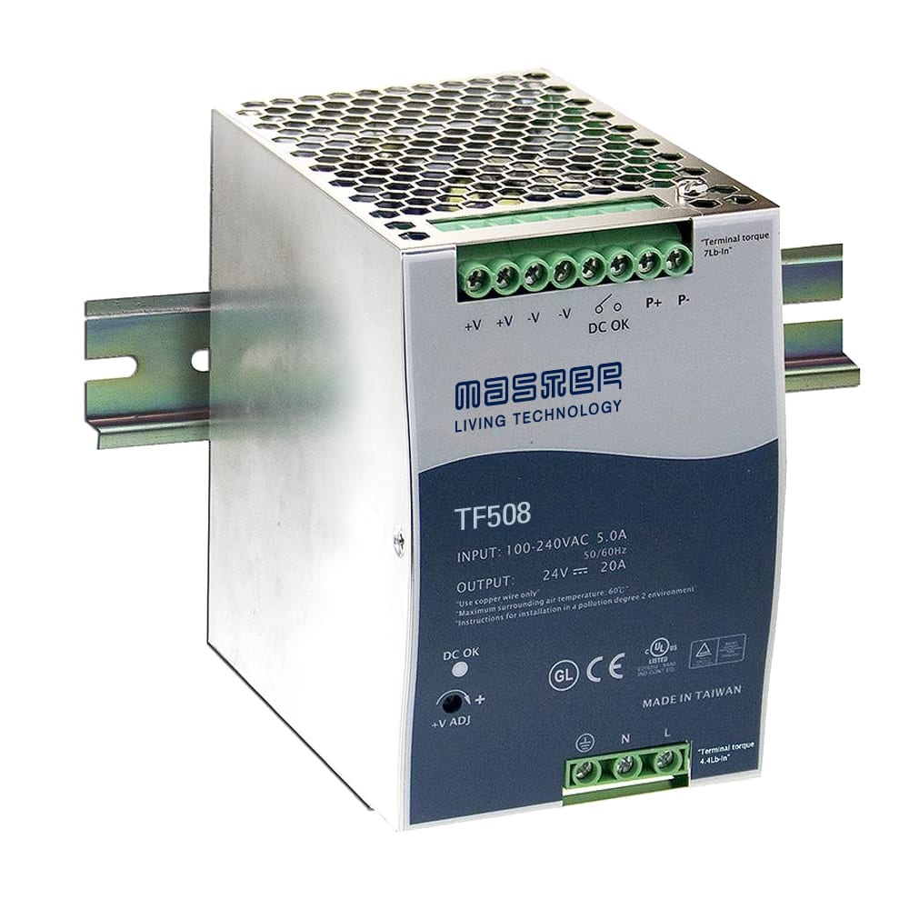 MASTER SRL - MSTTF508 ALIMENTAT.SWITCHING 480W 100-240V 24VDC