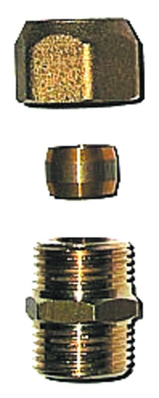 TECNOGAS SRL - TGS00000004906 RACCORDO PER TUBO RAME DIAM.16 X 1/2M.