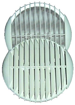 TECNOGAS SRL - TGS00000061010 COPPIA GRIGLIE CIRCOLARI D.166 IN TERMOP