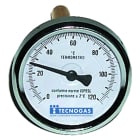 TECNOGAS SRL - TGS00000R02898 TERMOMETRO BIMET.0/120 POST.D.63 GAMBO 1