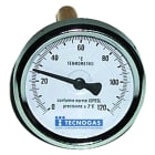 TECNOGAS SRL - TGS00000R02899 TERMOMETRO BIMET.0/120 ACC.POST.D.63 GAM