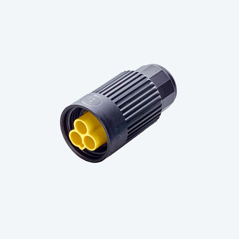TECHNO SRL - TLHTHB.384.P2A CONNECTOR PLUG 2P SCREW D7-12 IP68