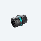 TECHNO SRL - TLHTHB.387.L4A MINI-CONNECT PLUG PANEL 4P SCREW IP68 N