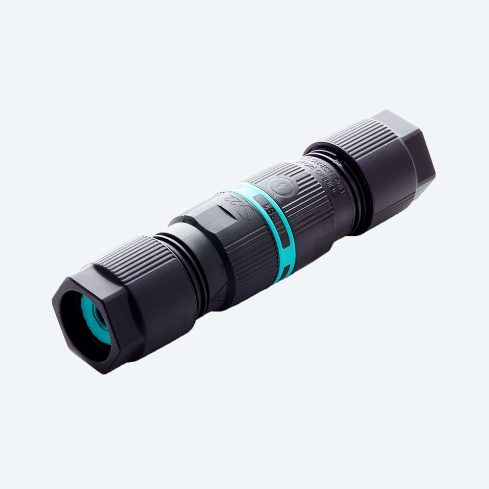 TECHNO SRL - TLHTHB.391.A2A.L MINI-CONNECTOR LINEAR 2P SCREW D7-13,5 I