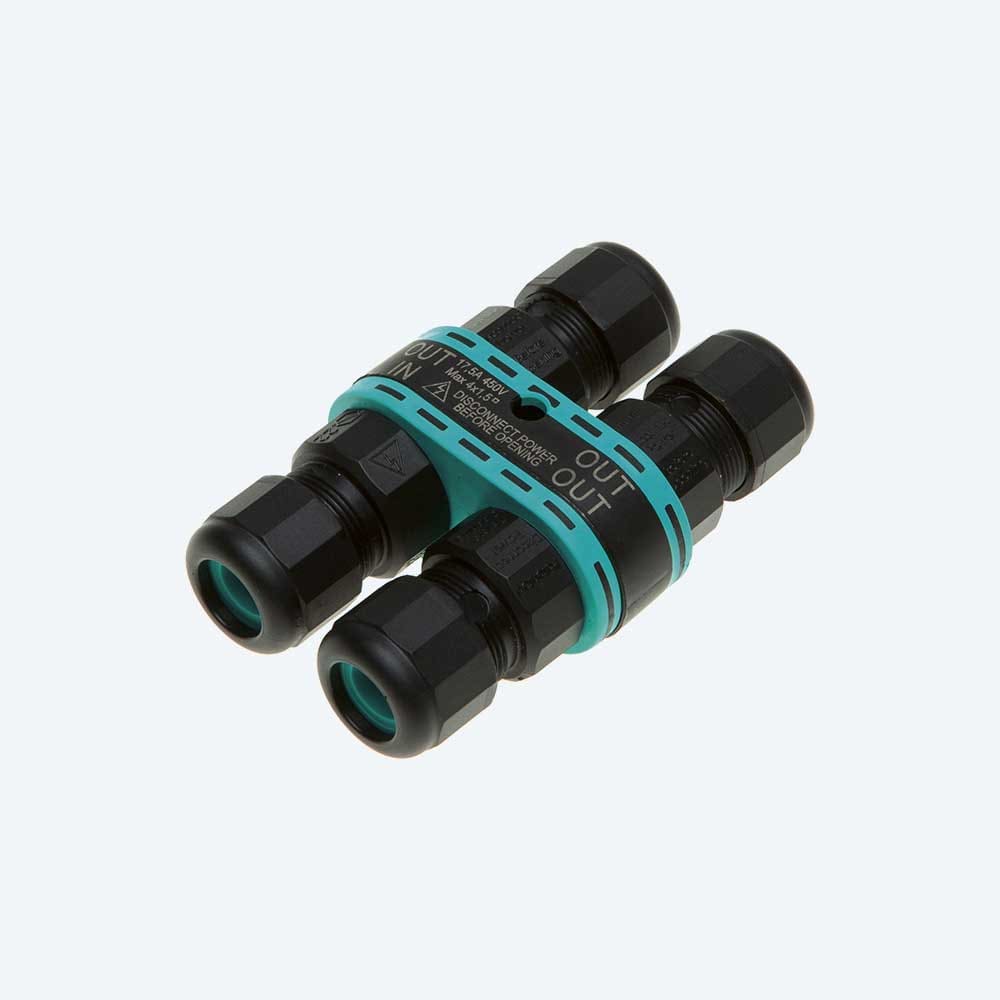 TECHNO SRL - TLHTHB.392.A4A MINI-DISTRIBUTOR 4WAYS 4P SCREW D7-12 IP