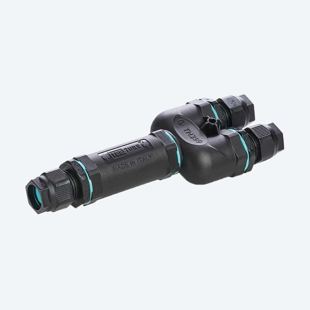 TECHNO SRL - TLHTHB.399.A3A CONNECTOR Y 3P SCREW D7-13.5/D7-13.5 IP6