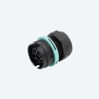 TECHNO SRL - TLHTHB.406.A1A CONNECT PANEL PLUG 5P SCREW IP68 NUT