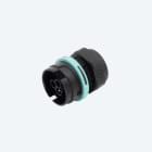 TECHNO SRL - TLHTHB.406.A1B CONNECT PANEL PLUG 3P SCREW IP68 NUT