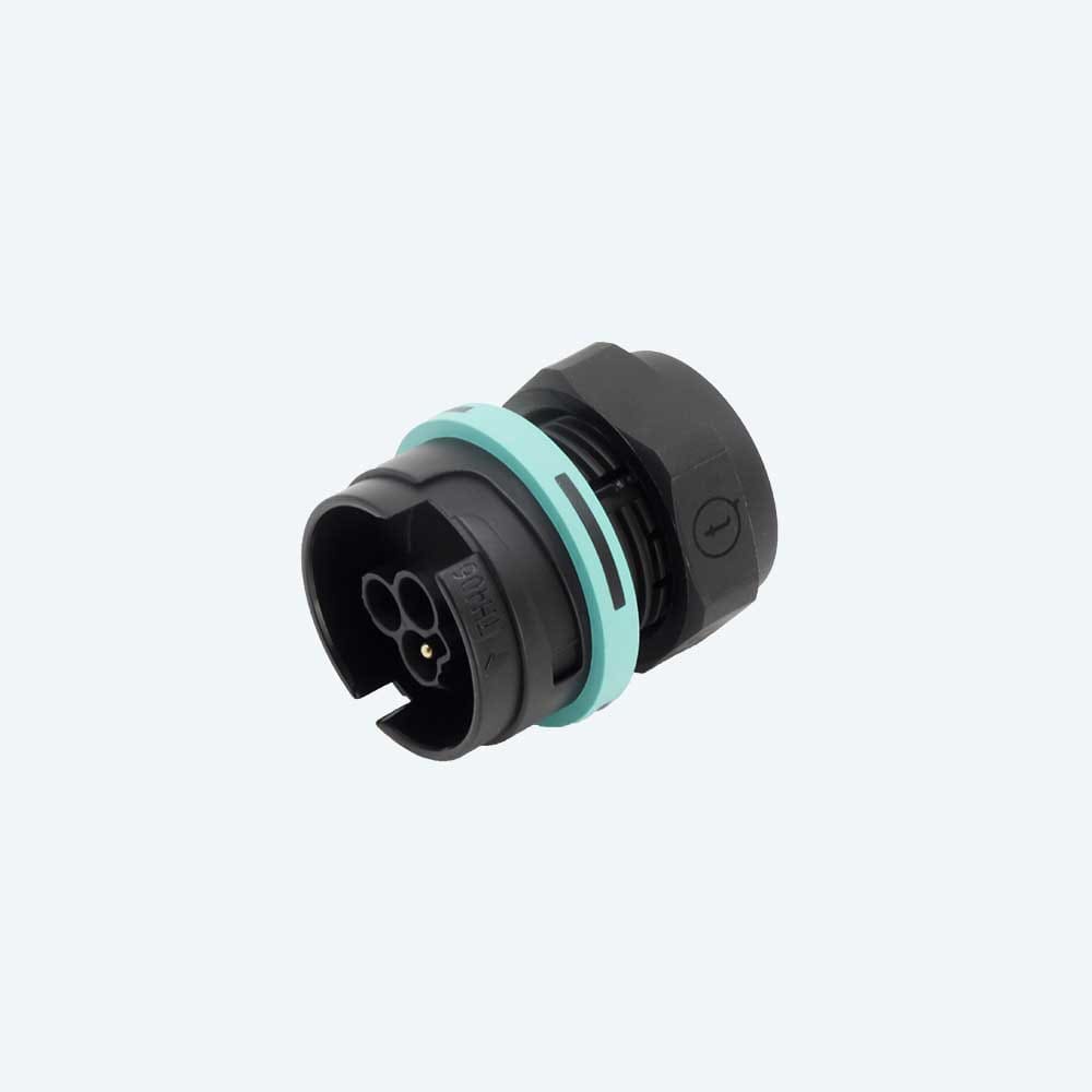 TECHNO SRL - TLHTHB.406.A1B CONNECT PANEL PLUG 3P SCREW IP68 NUT