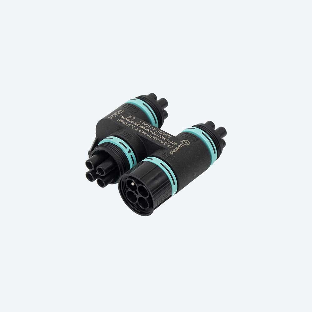 TECHNO SRL - TLHTHH.624.A4A DISTRIBUTOR 4WAYS 16A 4P SCREW IP68