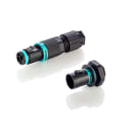 TECHNO SRL - TLHTHB.381.N2A.R KIT MICRO-CONN PLUG-PAN SOCKET 2P SCW IP