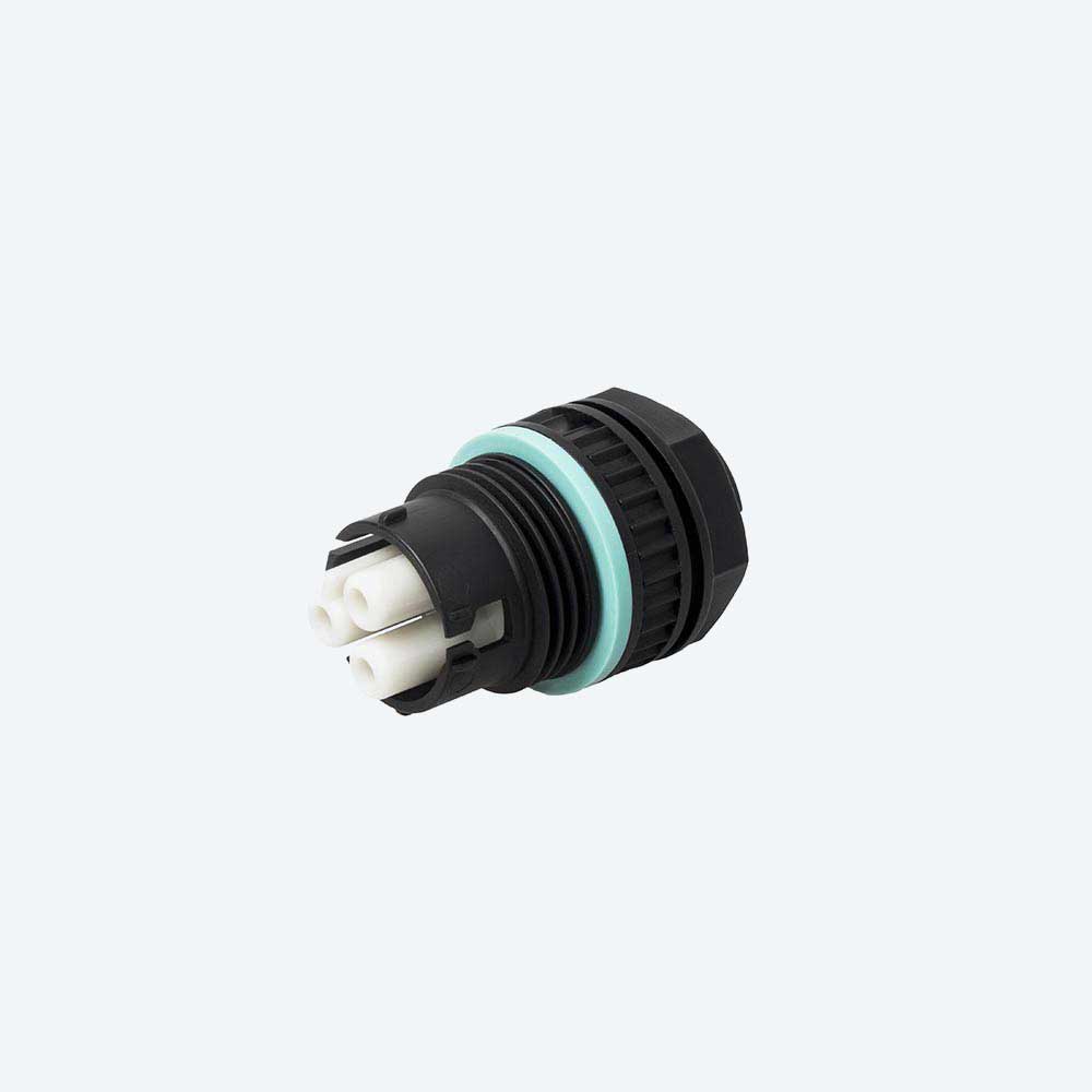 TECHNO SRL - TLHTHB.385.R3D CONNECTOR PANEL SOCKET 3P SCW M20 IP68 N
